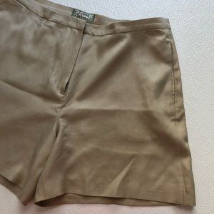 Tommy Bahama 100% Silk High Waisted Shorts EUC